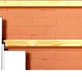 Отделка панелями пвх - модель 3