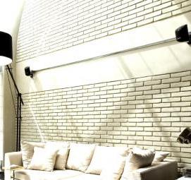 Отделка пвх панелями под кирпич - вариант 3