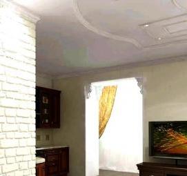 Отделка пвх панелями под кирпич - вариант 2