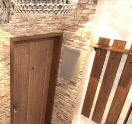 Отделка стен декоративная шпаклевка - вариант 4