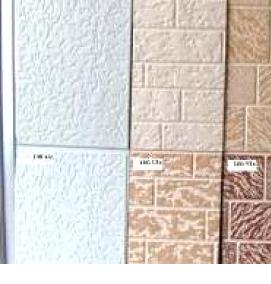 Отделка стен листовыми панелями - вариант 2