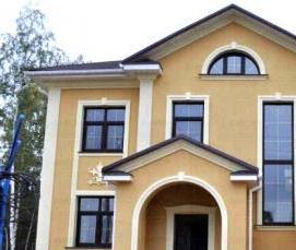 Отделочные фасадные работы - модель 4