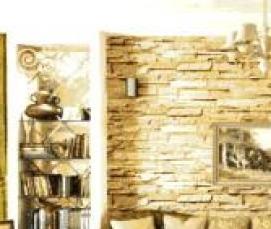 Отделочные работы декоративным камнем - модель 2