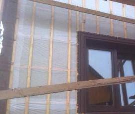 Отделочные работы дома из бруса - модель 4