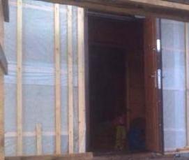 Отделочные работы дома из бруса - модель 2