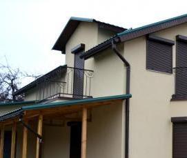 Отделочные работы фасада здания - тип 1