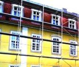 Отделочные работы фасада здания - тип 2