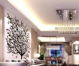 Отделочные работы потолки из гипсокартона - модель 3