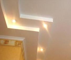 Отделочные работы: потолок - вариант 2