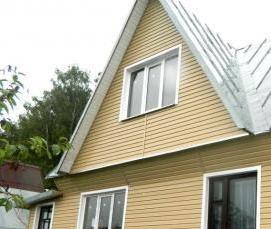 Отделочные работы: сайдингом - вариант 3