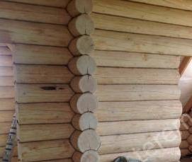Отделочные работы срубов - вариант 4