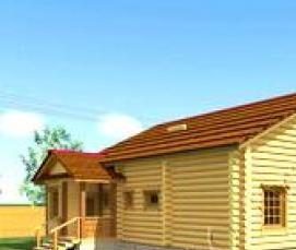 Отделочные работы срубов - вариант 3