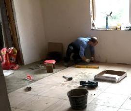 Отделочные работы укладка плитки - вариант 3