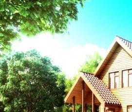 Отделочные работы загородного дома - модель 4