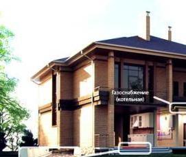 Отделочные работы загородного дома - модель 2