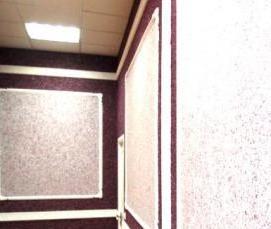 Отделочные работы жидкие обои - модель 3