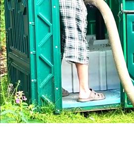 Откачка биотуалетов - вариант 3