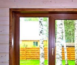 Откосы на окна под дерево - модель 4