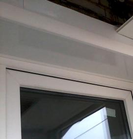 Откосы пвх на деревянные окна - модель 3