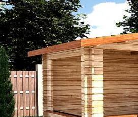 Открытые деревянные беседки - тип 2