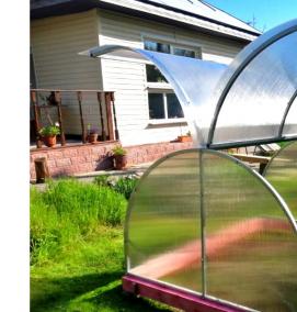 Открывающийся парник - тип 1