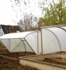 Открывающийся парник - тип 2