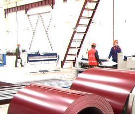 Отлив из стали с полимерным покрытием - вариант 4