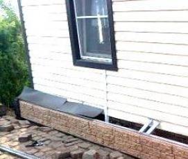 Отлив под сайдинг - модель 1