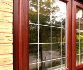 Овальные деревянные окна - модель 1