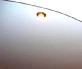 Овальные двухуровневые натяжные потолки - вариант 4