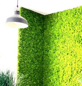 Озеленение искусственными цветами - вариант 3