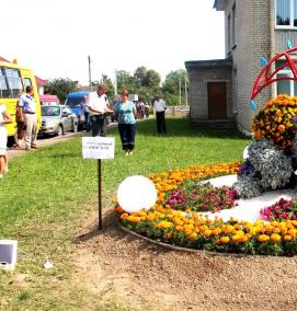 Озеленение школьного двора - модель 2