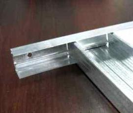 П образный профиль для гипсокартона - модель 3