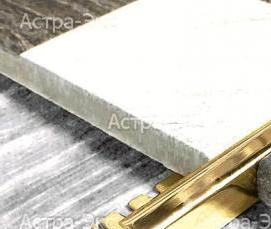 П образный профиль хром - модель 3