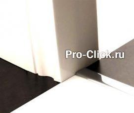 П образный профиль хром - модель 2