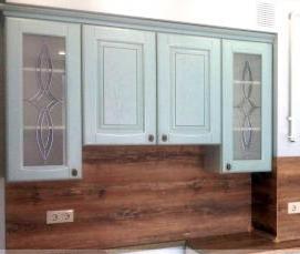 Панель мдф Ясень перламутровый - вариант 3