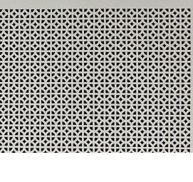 Панель перфорированная металлическая декоративная - модель 1