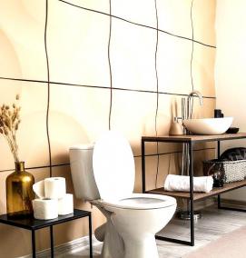 Панели декоративные пластиковые размером 2700х250х8 мм - вариант 4