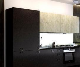 Панели мдф Серебристый лен - вариант 1