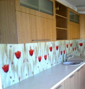 Панели пвх для кухни с рисунком - вариант 1