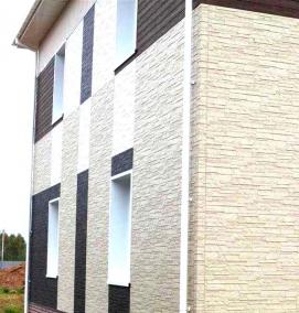 Панели пвх для наружной отделки - вариант 1