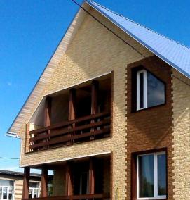 Панели пвх для наружной отделки - вариант 3