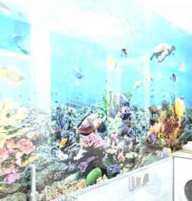 Панели пвх водостойкие для ванной - модель 1