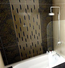 Панели пвх водостойкие для ванной - модель 4