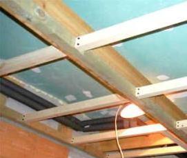 Панельные подвесные потолки - вариант 2