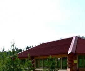 Панорамная беседка с мангалом - тип 4