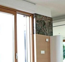 Панорамные двери на балкон раздвижные - модель 1