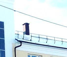 Парапетное ограждение кровли - модель 1