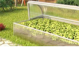 Парник хлебница из поликарбоната - тип 3