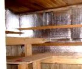 Пароизоляция для сауны и бани - модель 1